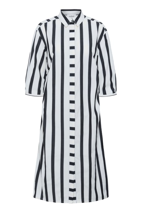 Kleid Gerade Passform black white - Image 4