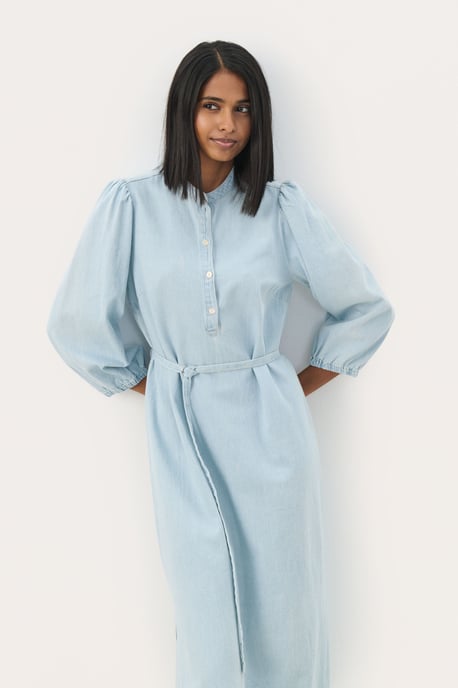 Kleid Easy fit blue - Image 3