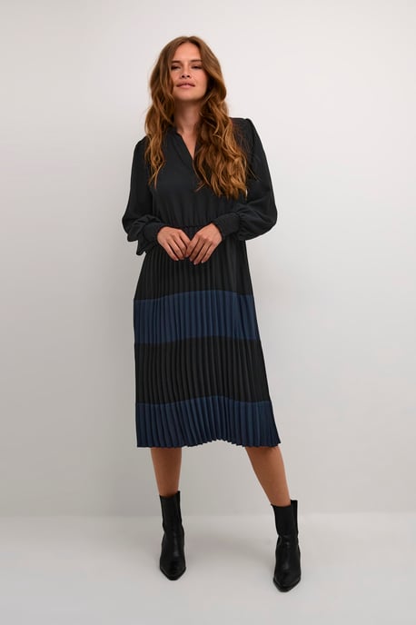 Kleid Feminine black blue - Image 1