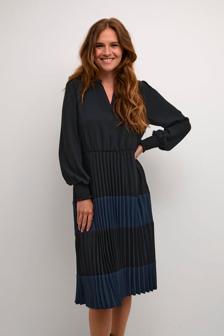 Kleid Feminine black blue - Image 2
