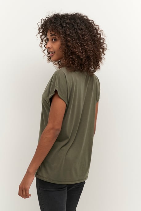 T-shirt Relaxed fit green - Image 4
