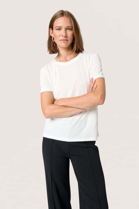 T-shirt Lockere Passform white - Image 4