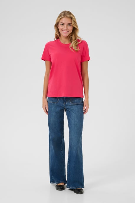 T-Shirt mit normaler Passform red - Image 1