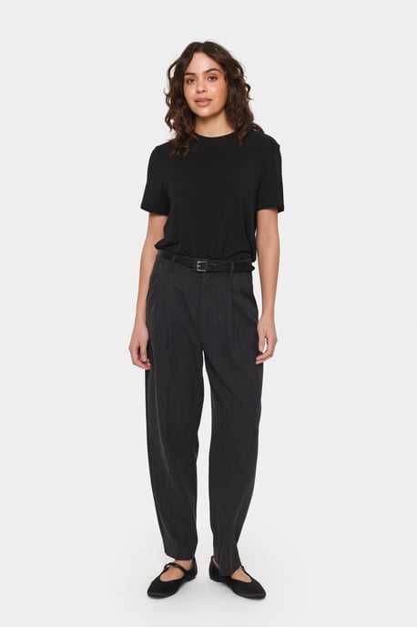 T-shirt Gerade Passform black - Image 2