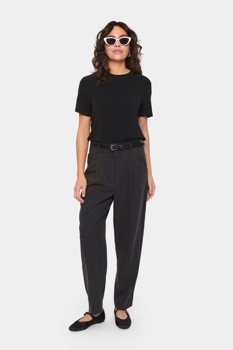 T-shirt Gerade Passform black - Image 3