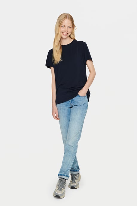 T-shirt Gerade Passform dark blue - Image 1