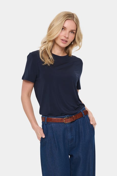 T-shirt Gerade Passform dark blue - Image 4