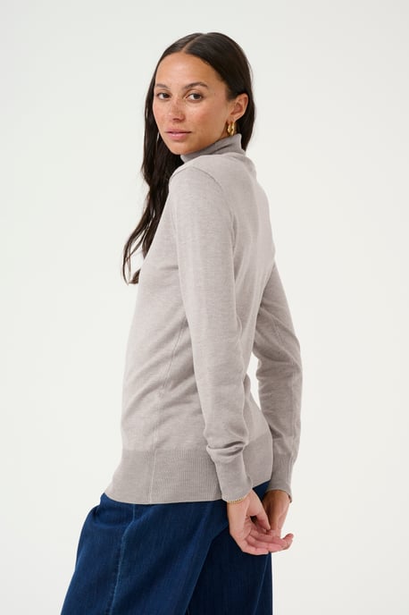 Rollkragen Slim fit grey - Image 3