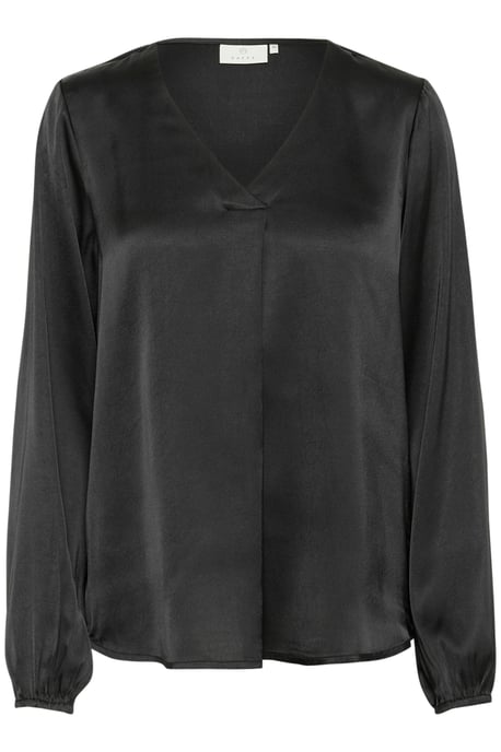 Ärmellose Bluse Regular fit Black - Image 4
