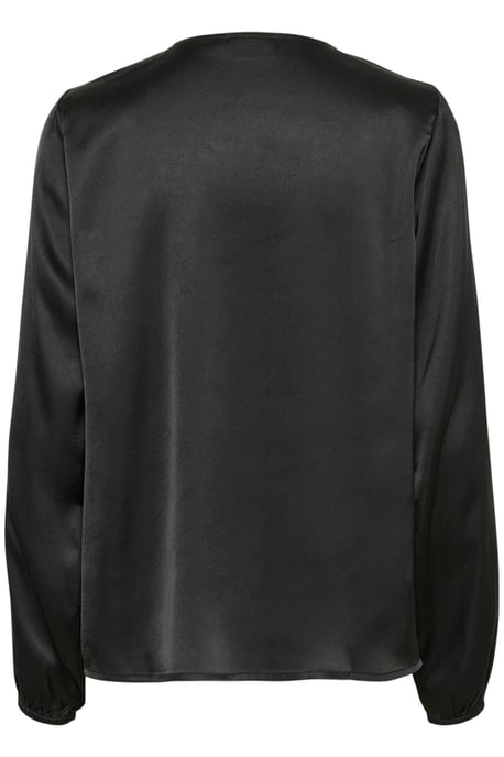 Ärmellose Bluse Regular fit Black - Image 5