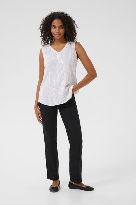 Top Regular fit Chalk/52737 white - Image 2