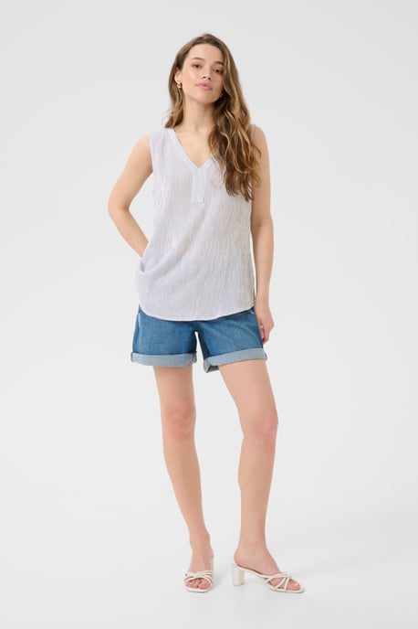 Top Regular fit Chalk/52737 white - Image 3