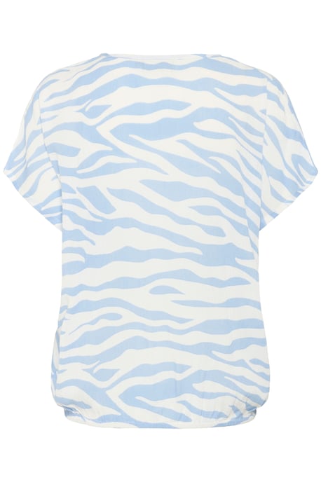Ärmellose Bluse Loose fit Soft Chambray / Chalk Graphic - Image 5
