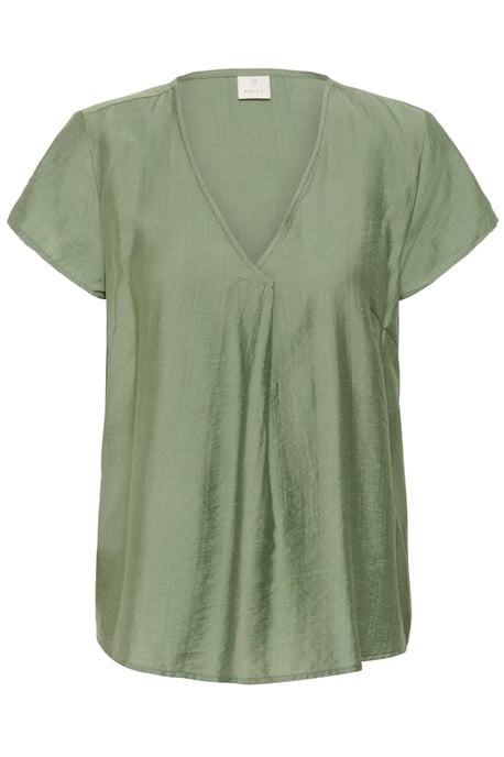 Kurzarm-Bluse Regular fit Sea Spray CC green - Image 4