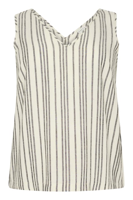 Ärmellose Bluse Regular fit Moonstruck / Black Stripe - Image 4
