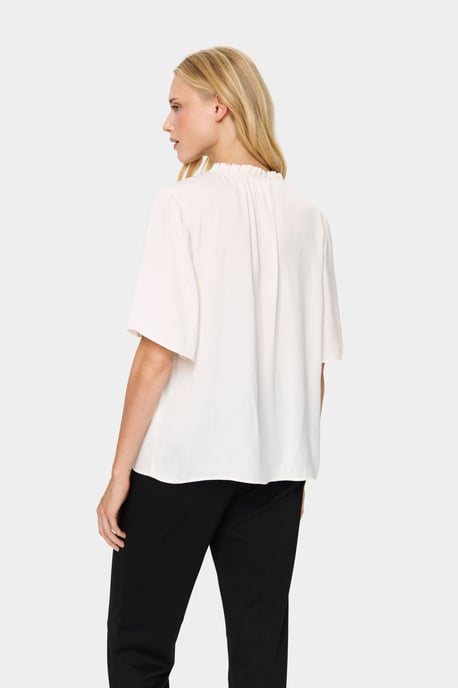 Kurzarm-Bluse Lockere Passform Ice - Image 5