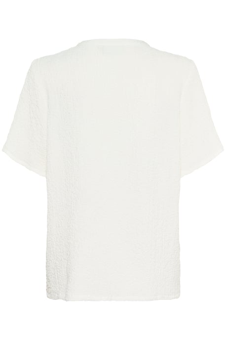 Kurzarm-Bluse Regular fit Chalk white - Image 5