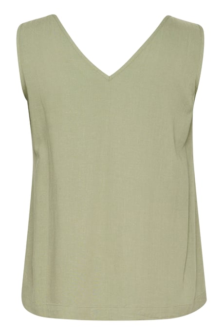 Ärmellose Bluse Regular fit Oil Green - Image 5