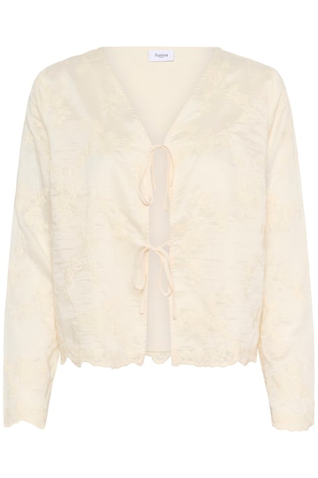 Kurzarm-Bluse A-shape Ice white - Image 4