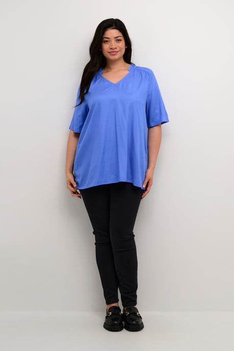 Kurzarm-Bluse A-shape Ultramarine - Image 1