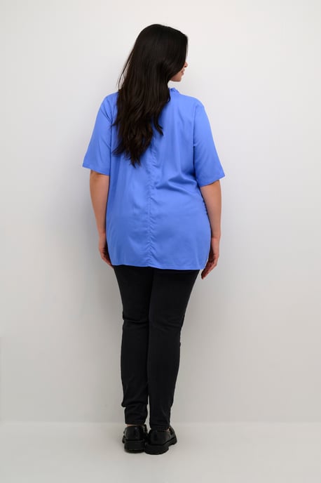 Kurzarm-Bluse A-shape Ultramarine - Image 2