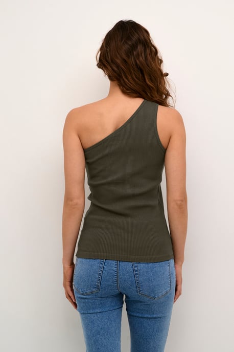 Jerseytop Tight fit Forest Night green - Image 3