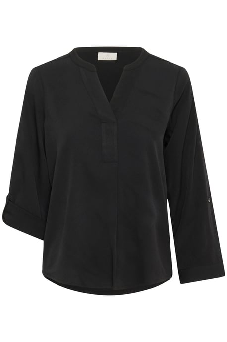 Kurzarm-Bluse Regular fit Black Deep - Image 4