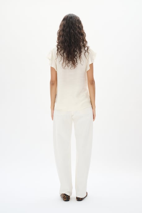 Kurzarm-Bluse Whisper White - Image 4