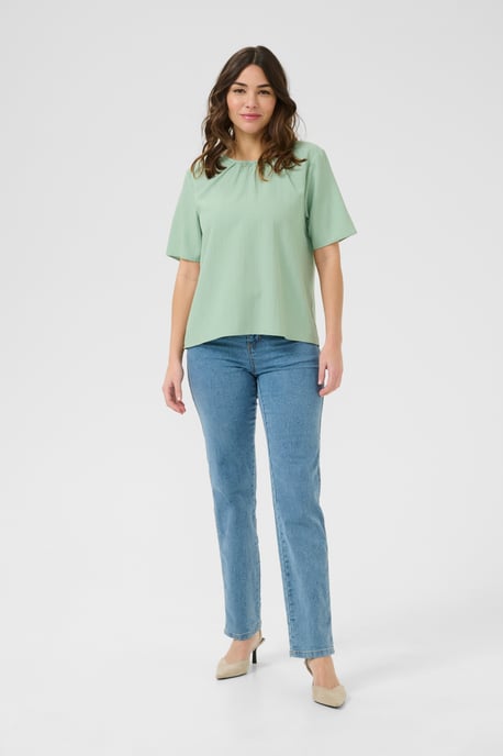 Kurzarm-Bluse Regular fit Green Bay CC. pale green - Image 1