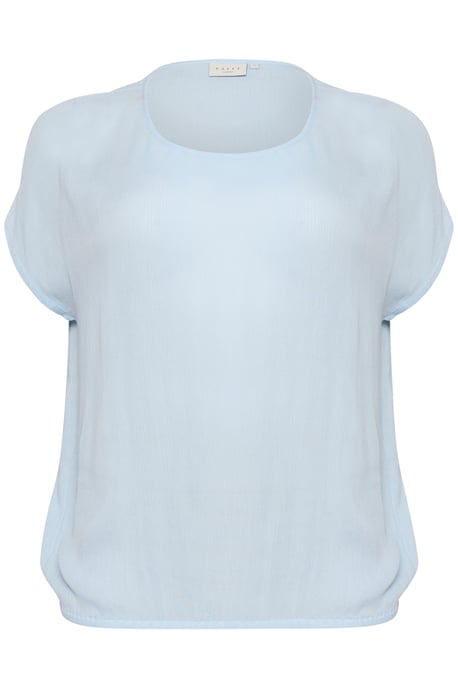 Kurzarm-Bluse Loose fit Celestial Blue light blue - Image 4