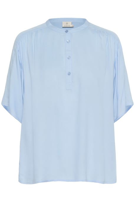 Kurzarm-Bluse Casual fit Windsurfer light blue - Image 4