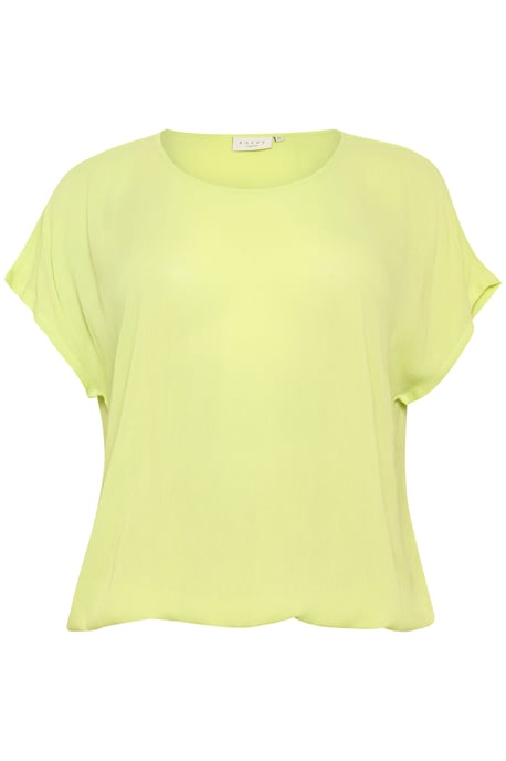 Kurzarm-Bluse Loose fit Lettuce Green - Image 4