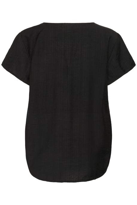 Kurzarm-Bluse Regular fit Black  - Image 5