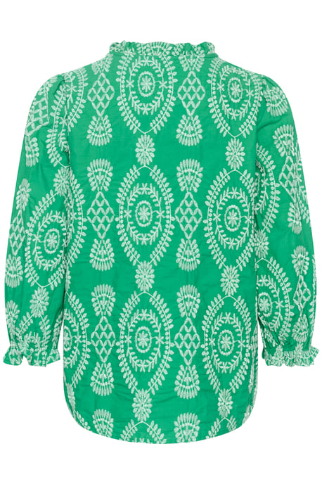 Kurzarm-Bluse Casual fit Holly Green - Image 5