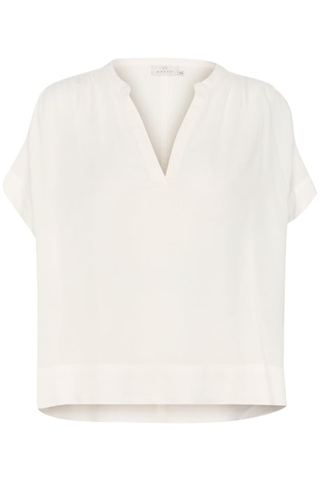 Kurzarm-Bluse Loose fit Chalk white - Image 4