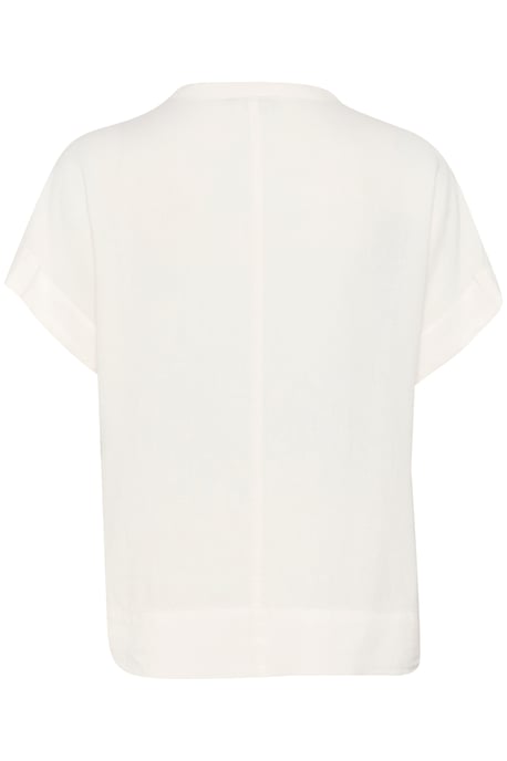 Kurzarm-Bluse Loose fit Chalk white - Image 5