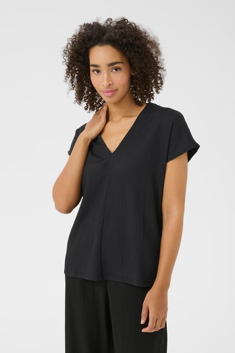 Ärmellose Bluse Casual fit Black Deep - Image 3