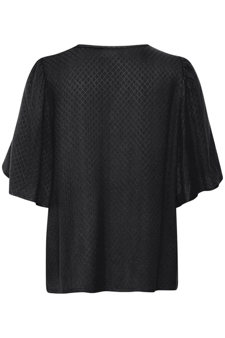 Kurzarm-Bluse Loose fit Black - Image 5