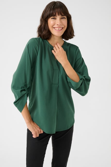 Kurzarm-Bluse Regular fit Garden Topiary green - Image 3