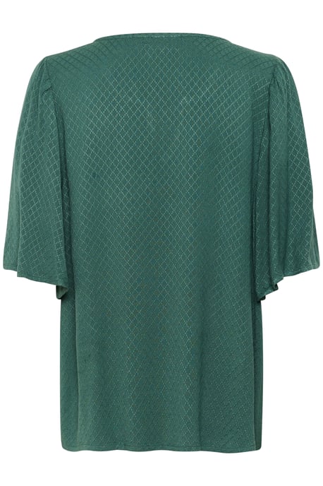 Kurzarm-Bluse Loose fit Garden Topiary green - Image 5