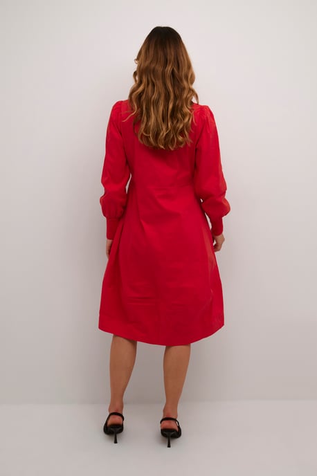 Kleid Feminine Fiery Red - Image 3