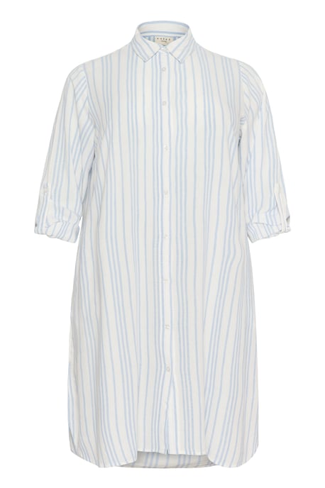 Kleid Loose fit Chalk/Soft Chambray Stripe white blue - Image 4