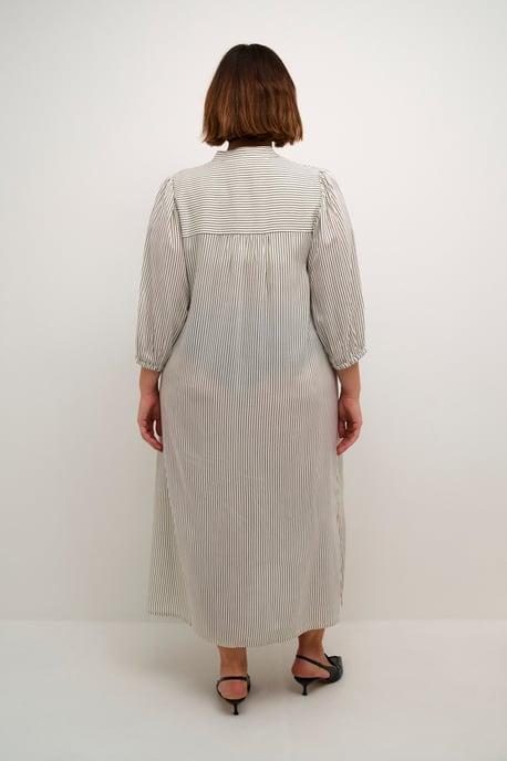 Kleid A-shape Turtledove/Black Stripe black offwhite - Image 3