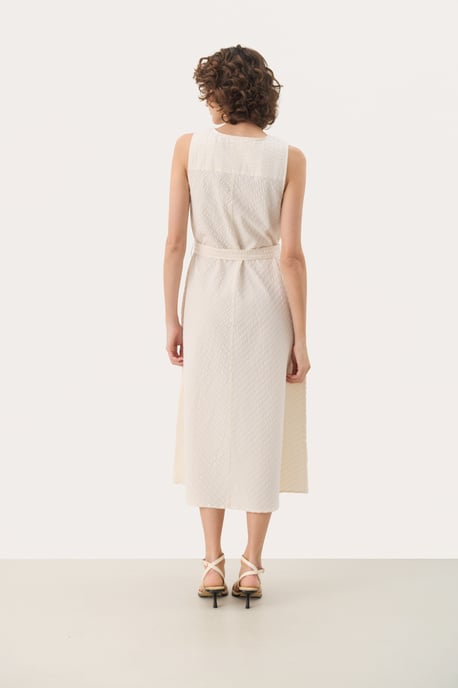 Kleid Gerade Passform Eggnog white - Image 3