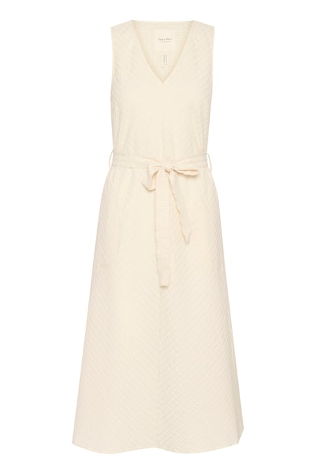 Kleid Gerade Passform Eggnog white - Image 4