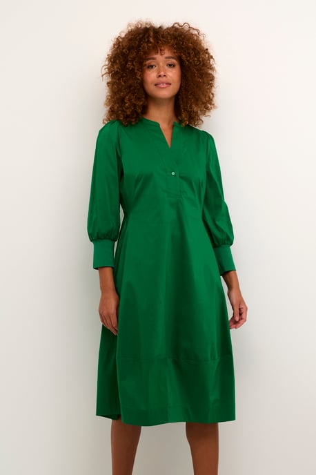 Kleid Weibliche Silhouette Fröhliches Grün - Image 2