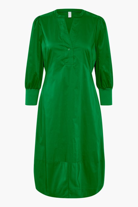 Kleid Weibliche Silhouette Fröhliches Grün - Image 4