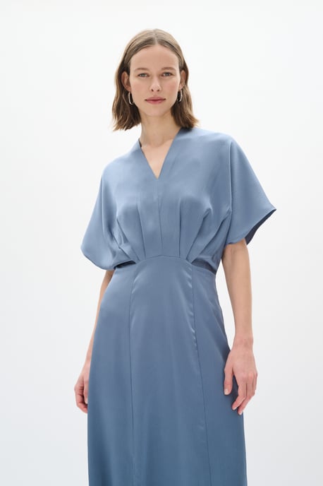 Kleid Feminine Form Flint Stone grey - Image 3