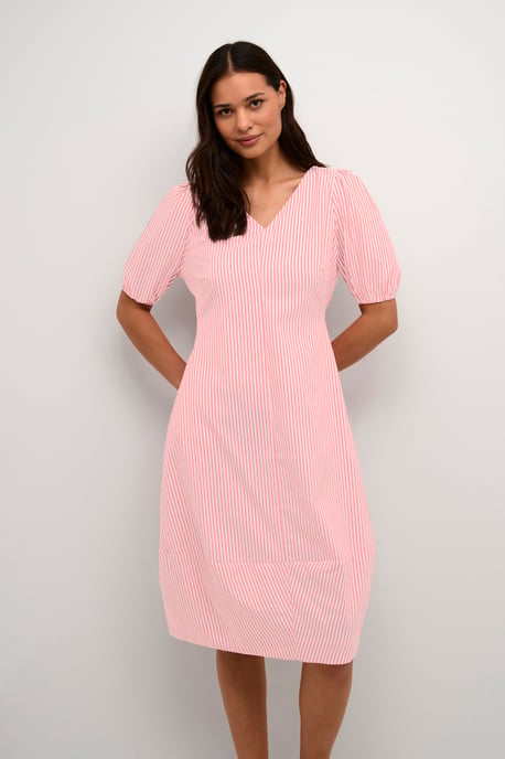 Kleid Casual fit White/Red Stripe white red - Image 2