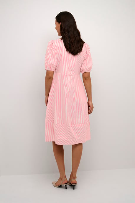 Kleid Casual fit White/Red Stripe white red - Image 3